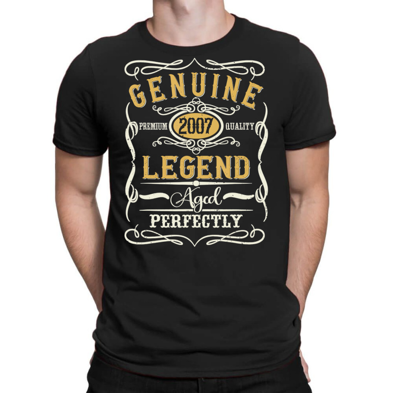 Genuine Legend 2007   16 Year Old 16th Birthday Te T-shirt | Artistshot