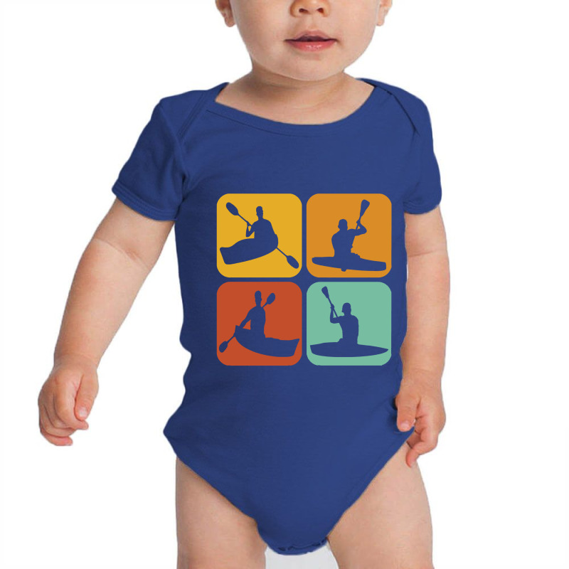 Canoe  Retro Canoeing I Kayak I Kayaking I Paddle Baby Bodysuit | Artistshot