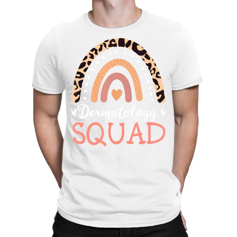 Dermatology Squad Leopard Rainbow Dermatologist Sk T-shirt | Artistshot