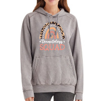 Dermatology Squad Leopard Rainbow Dermatologist Sk Vintage Hoodie | Artistshot