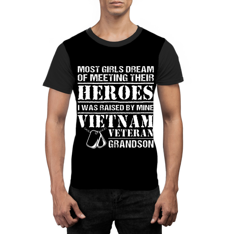 Vietnam Veteran Grandson Graphic T-shirt | Artistshot