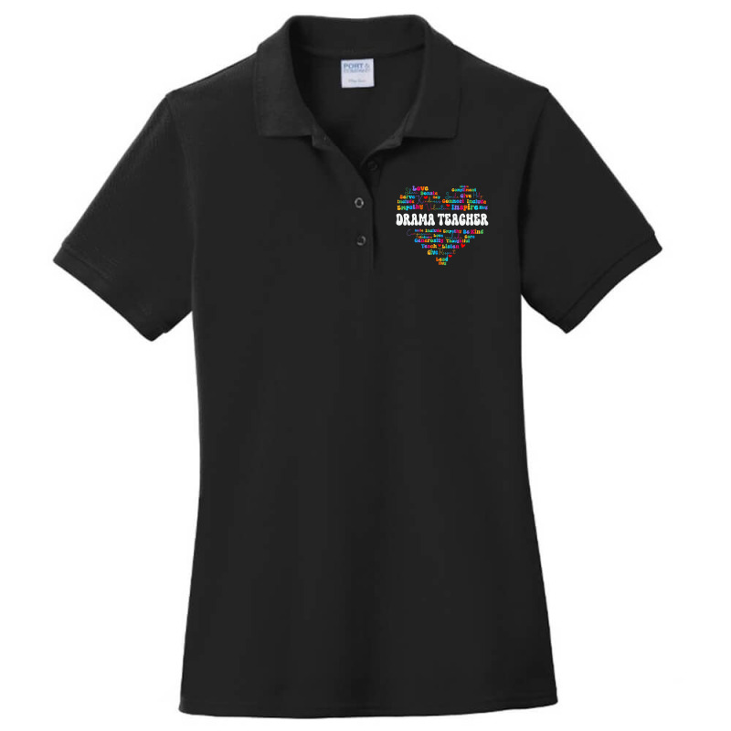 Cute Drama Teacher Appreciation Week Back To Schoo Ladies Polo Shirt by aiiluurosy | Artistshot