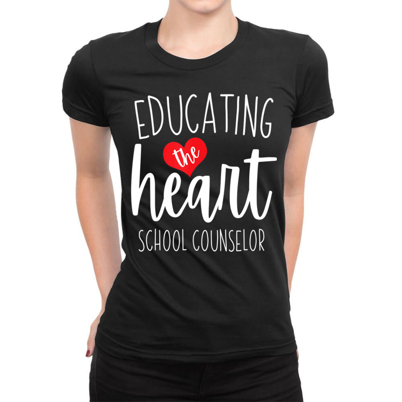 School Counselor Gift Counseling T Shirt Ladies Fitted T-Shirt by voutsro | Artistshot