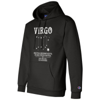 Virgo Zodiac Sign Champion Hoodie | Artistshot