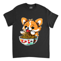 Kawaii Corgi Eating Ramen Dog Lover Manga Anime Ja Classic T-shirt | Artistshot