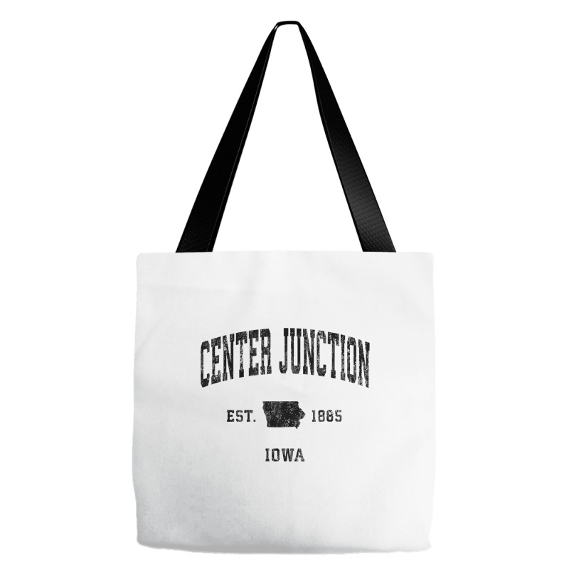 Cedar Springs Michigan Mi Vintage Athletic Black S Tote Bags | Artistshot