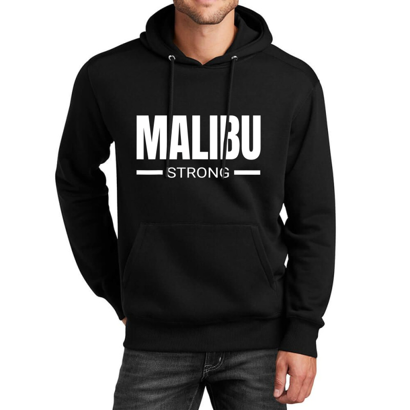 Malibu Strong California Community Strength & Supp Unisex Hoodie by bettincam | Artistshot