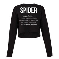 Spider Tarantula Terrarium Arachnid Insect Spider Cropped Sweater | Artistshot