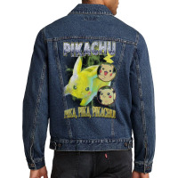 Thunder Power! Men Denim Jacket | Artistshot