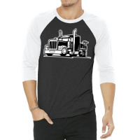 Truck Brummi Autobahn Transport Gasoline Truck  (3 3/4 Sleeve Shirt | Artistshot