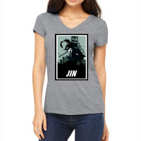 Samurai Champloo   Jin Celeb Women's V-neck T-shirt | Artistshot