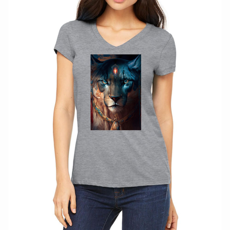 Puma Shaman 3 Women's V-Neck T-Shirt by rreciosinasf | Artistshot