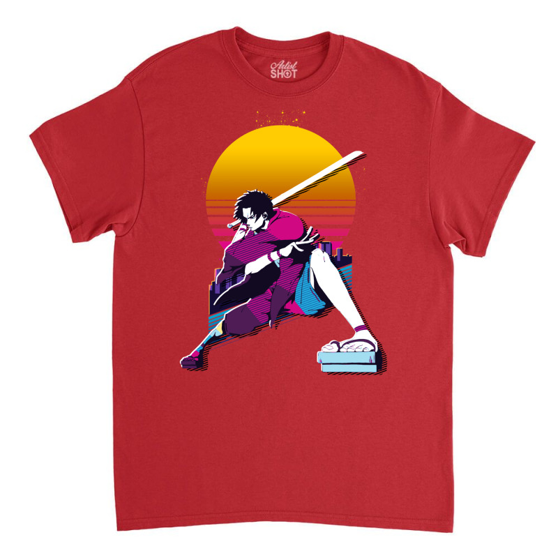 Samurai Champloo   Mugen Retrowave Classic T-shirt by sanjoolecpal | Artistshot