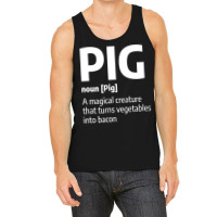 Mens Funny Pig Meat Definition Quote For A Pork Ba Tank Top | Artistshot