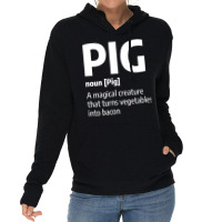 Mens Funny Pig Meat Definition Quote For A Pork Ba Lightweight Hoodie | Artistshot