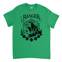 Rpg Class Series Ranger   Black Version Classic T-shirt | Artistshot