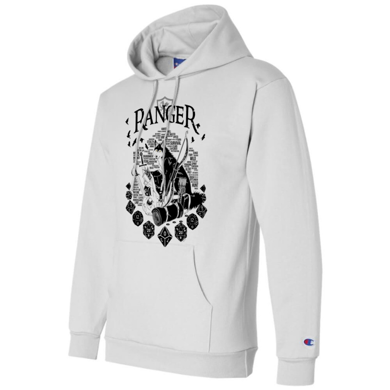 Rpg Class Series Ranger   Black Version Champion Hoodie | Artistshot