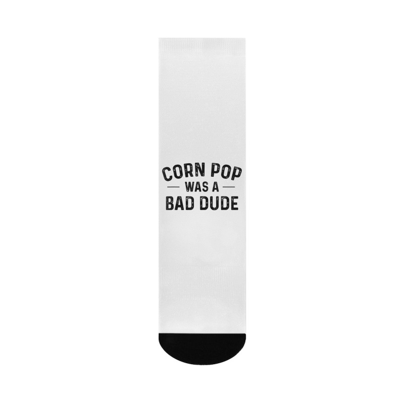 Corn Pop Was A Bad Dude T Shirt Crew Socks | Artistshot