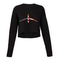 Scaneagle Plane Funny Air Force Quotes Gift Cropped Sweater | Artistshot