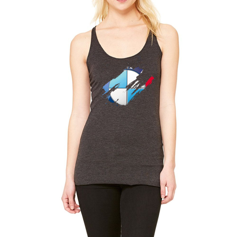 Torn M Emblem Racerback Tank | Artistshot