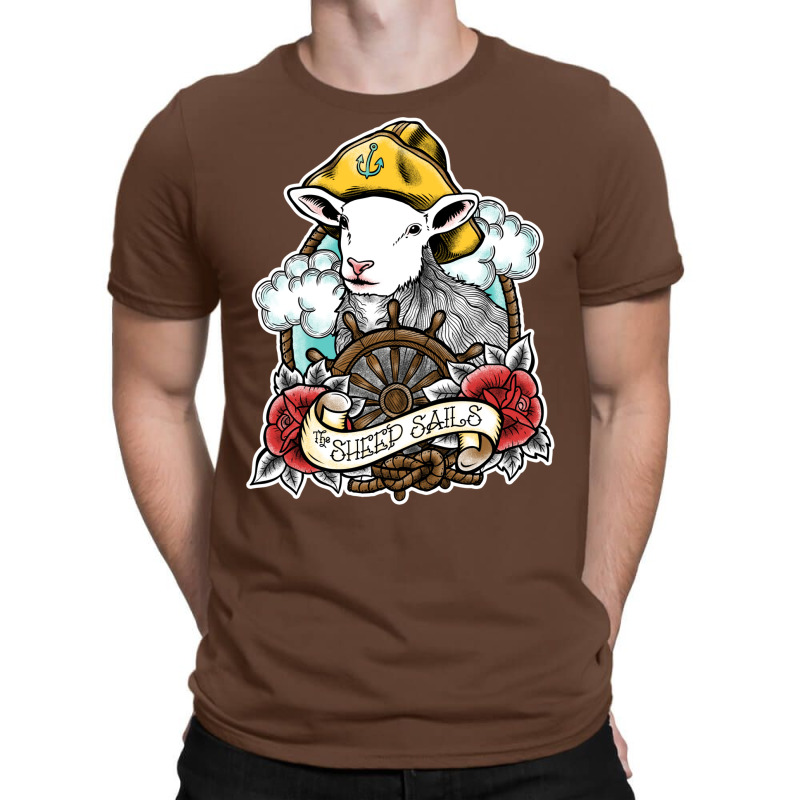 The Sheep Sails T-shirt | Artistshot