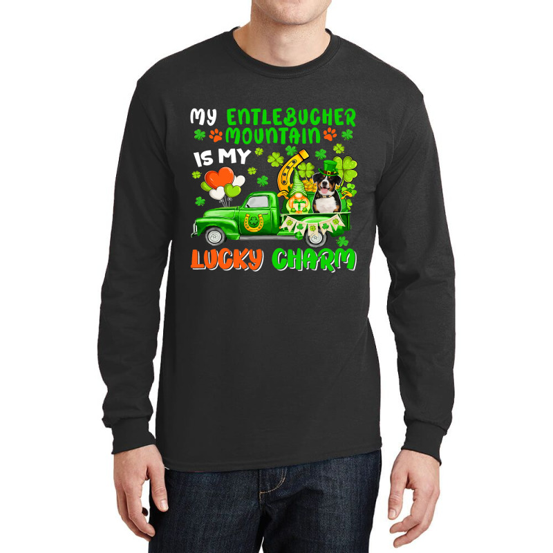 Entlebucher Mountain Is My Lucky Charm Patricks Da Long Sleeve Shirts | Artistshot