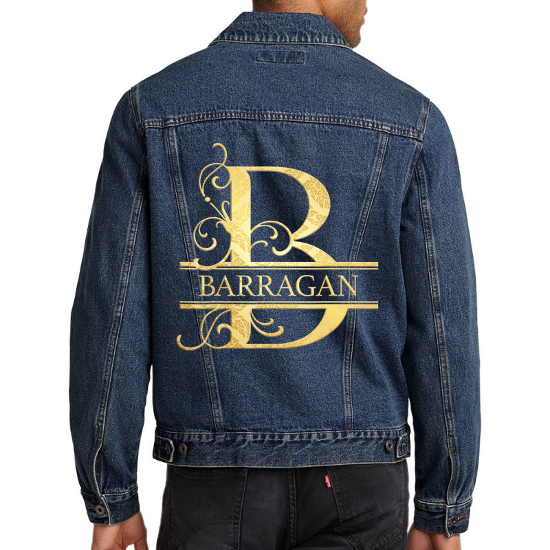 Barragan Name T Shirt Men Denim Jacket by coyagota | Artistshot