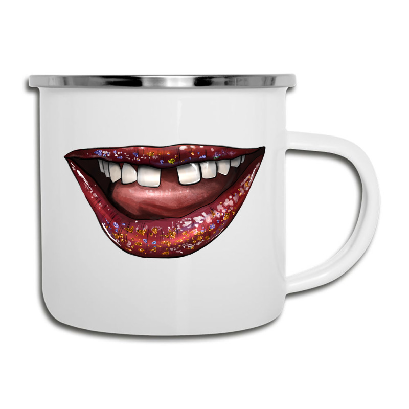 Smile With Gap Teeth Camper Cup | Artistshot