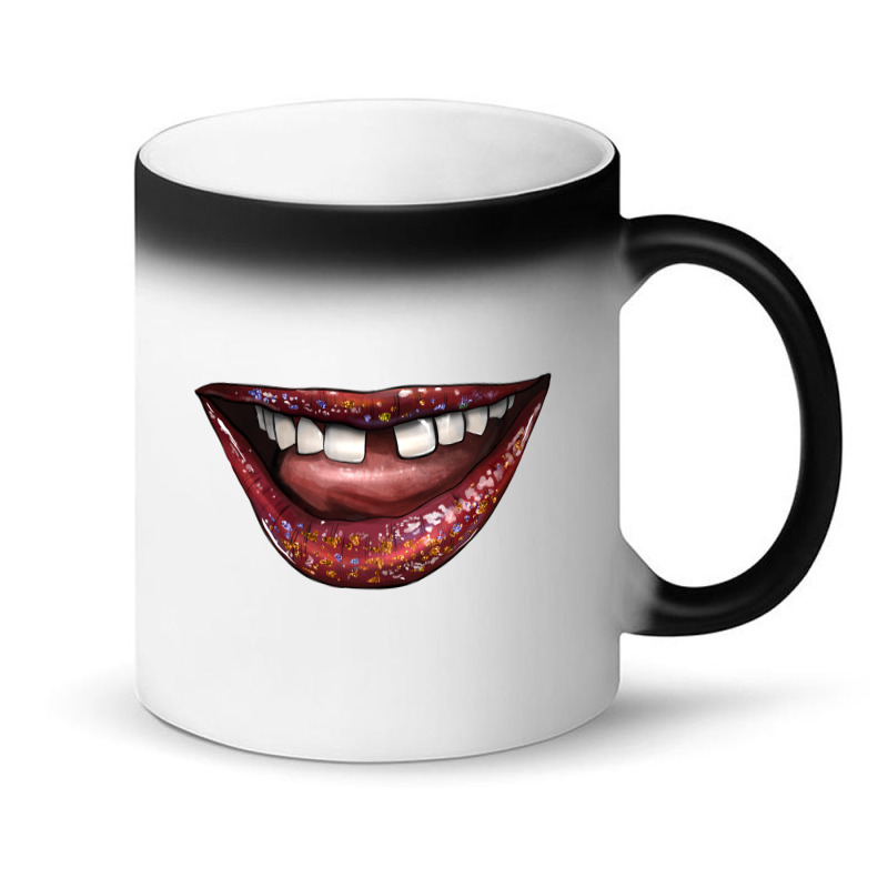 Smile With Gap Teeth Magic Mug | Artistshot