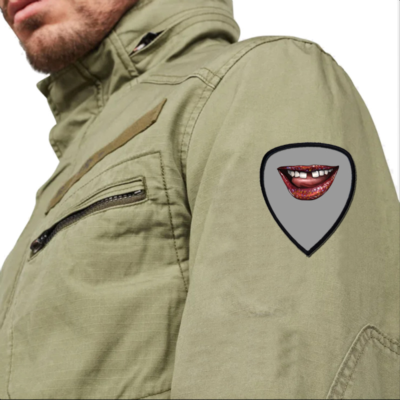 Smile With Gap Teeth Shield S Patch | Artistshot