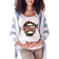 Baseball Mom Tshirt, Womens Baseball Tshirt, Baseb Maternity Scoop Neck T-shirt | Artistshot