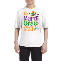 Beads Itâ€™s Mardi Gras Yâ€™all Tee Para Youth Tee | Artistshot