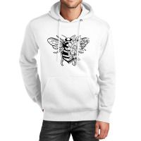 Bee With Flowers For Men Women Beekeeper Bees Love Unisex Hoodie | Artistshot