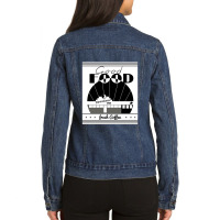 Tick Tick Boom Ladies Denim Jacket | Artistshot