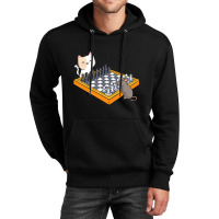 Cat Owner Chess Board Grandmaster Board Game Chess Unisex Hoodie | Artistshot