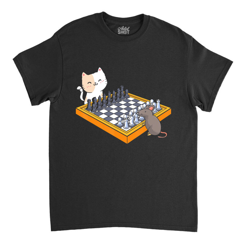 Cat Owner Chess Board Grandmaster Board Game Chess Classic T-shirt | Artistshot