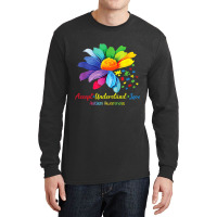 Floral Autism Awareness Daisy Sunflower For Mom Wo Long Sleeve Shirts | Artistshot