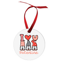 Valentines Day Foxes Heart Cute Fox Women Girls Ki Ornament | Artistshot