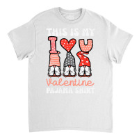 Valentines Day Foxes Heart Cute Fox Women Girls Ki Classic T-shirt | Artistshot