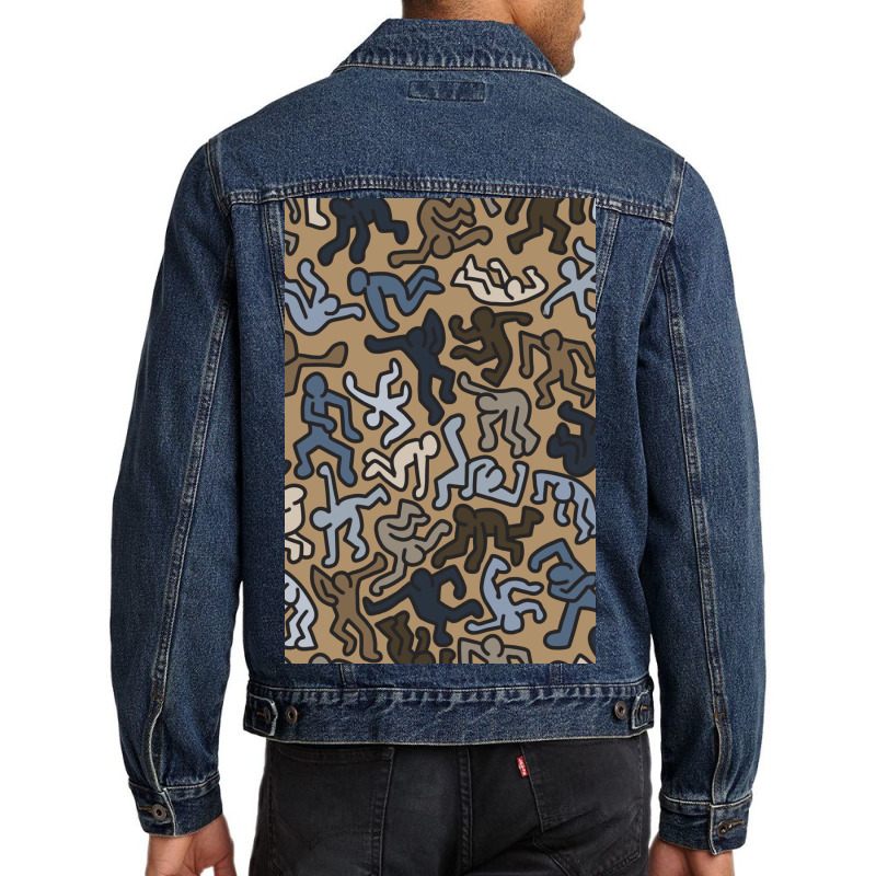 Art Dance Men Denim Jacket | Artistshot