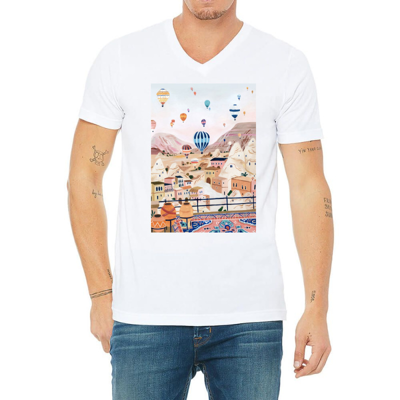 Cappadocia, Turkey V-neck Tee | Artistshot