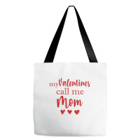 Womens My Valentines Call Me Mom Shirt   Mommy Val Tote Bags | Artistshot