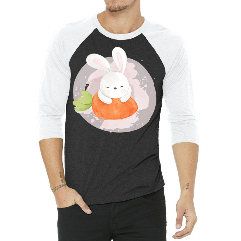 Easter Bunny Shirt Girls Ladies Kids Easter T Shir 3/4 Sleeve Shirt | Artistshot