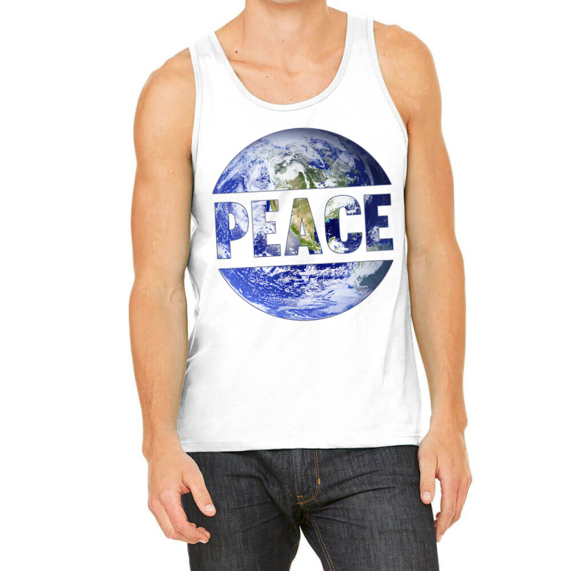 World Peace Support Earth Peace Day Lover Graphic Tank Top | Artistshot