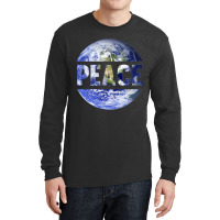 World Peace Support Earth Peace Day Lover Graphic Long Sleeve Shirts | Artistshot