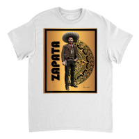 Emiliano Zapata Gold Aztec Calendar T Shirt Classic T-shirt | Artistshot