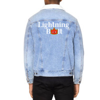 Lightning Bolt Mtg Inspired 1 Unisex Sherpa-lined Denim Jacket | Artistshot