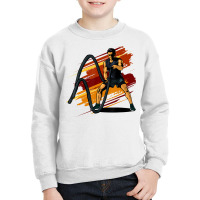 Cool Battle Rope Design T Shirt Youth Sweatshirt | Artistshot