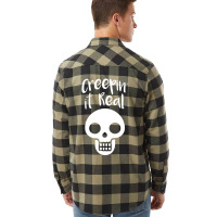 Creepin It Real Flannel Shirt | Artistshot