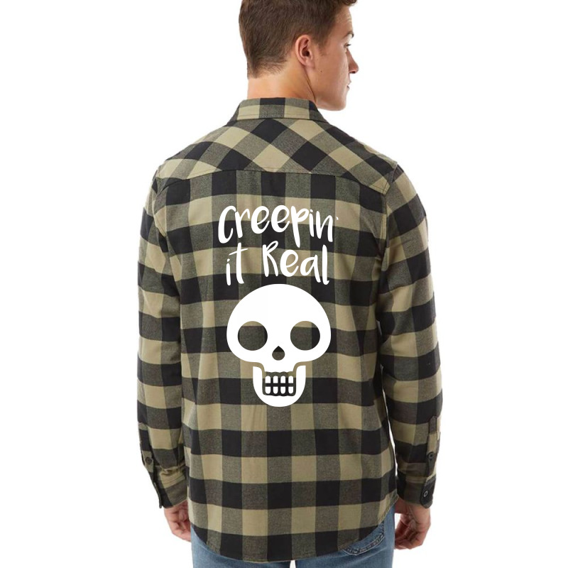 Creepin It Real Flannel Shirt | Artistshot